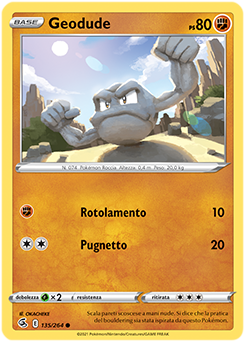 Geodude 135/264 Reverse NM (ITA)