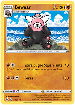 Bewear 151/264 Reverse NM (ITA)