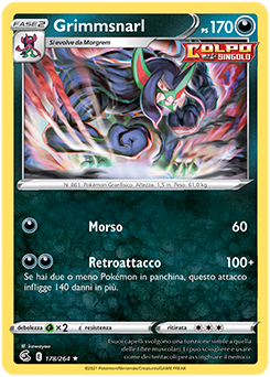 Grimmsnarl 178/264 Reverse NM (ITA)