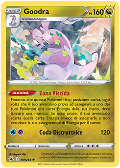 Goodra 197/264 Reverse NM (ITA)