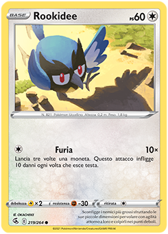 Rookidee 219/264 Reverse NM (ITA)