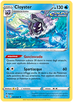 Cloyster 051/264 NM (ITA)
