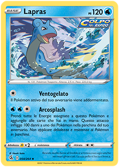 Lapras 054/264 Reverse NM (ITA)