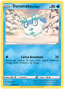 Darumaka di Galar 071/264 NM (ITA)