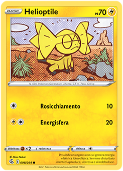 Helioptile 098/264 Reverse NM (ITA)