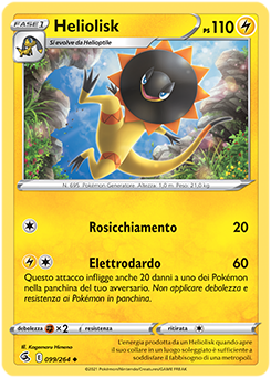 Heliolisk 099/264 Reverse NM (ITA)