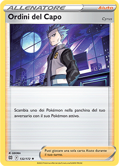 Ordini del Capo (Cyrus) 132/172 Holo NM (ITA)
