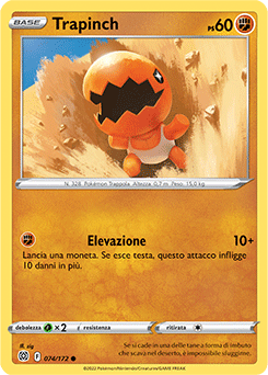 Trapinch 074/172 Reverse NM (ITA)