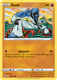 Sawk 081/172 Reverse NM (ITA)