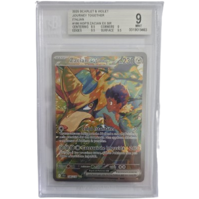 Zacian EX 186/159 Avventure Insieme - BGS 9 (ITA)