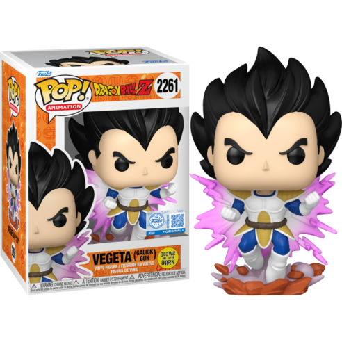 Dragon Ball Z POP! Vinyl Figure Vegeta Galick Gun Glow-in-the-Dark 9 cm 2261