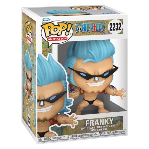 One Piece POP! Vinyl Figure Franky (Refresh) 9 cm 2232