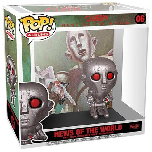 Queen POP! Vinyl Figure News of the World 9 cm 06