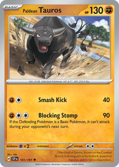 Tauros di Paldea 101/252 Reverse NM (ITA)