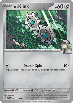 Klink di N 103/190 Reverse NM (ITA)