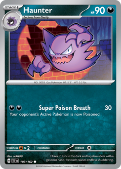 Haunter 103/218 NM (ITA)