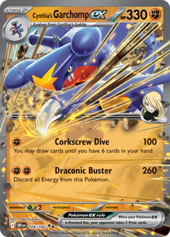Garchomp-ex di Camilla 104/244 Reverse NM (ITA)