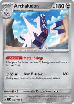 Archaludon 107/175 Reverse NM (ITA)