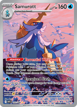 Samurott 107/173 NM (ITA)