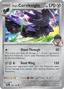 Corviknight di Hop 108/190 NM (ITA)