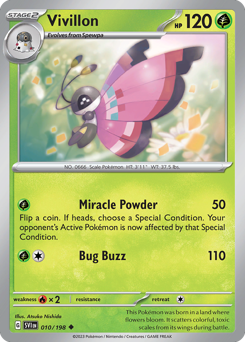 Vivillon 010/198 NM (ITA)