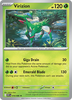 Virizion 010/173 Master Ball NM (ITA)