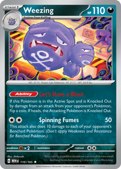 Weezing 110/207