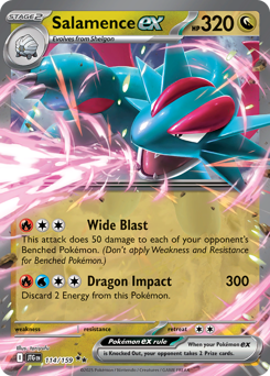 Salamence-ex 114/190 Reverse NM (ITA)