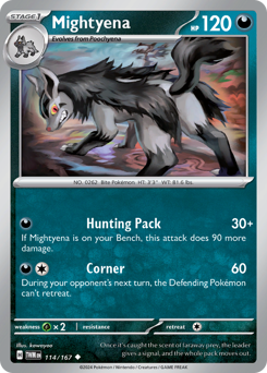 Mightyena 114/226 NM (ITA)
