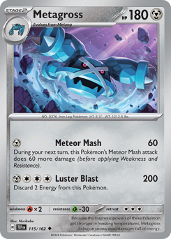 Metagross 115/218 NM (ITA)