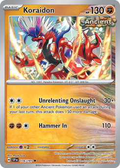 Koraidon 116/252 NM (ITA)