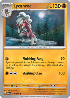 Lycanroc 117/230