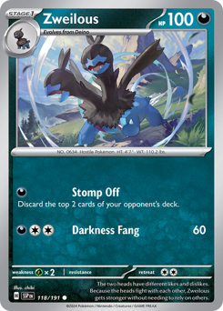 Zweilous 118/252 Reverse NM (ITA)