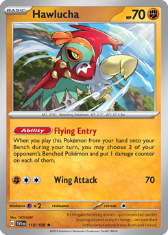 Hawlucha 118/198 Reverse NM (ITA)