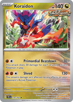 Koraidon 119/218 NM (ITA)