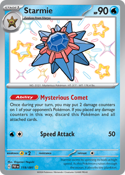 Starmie 119/245 NM (ITA)