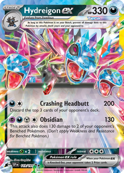 Hydreigon-ex 119/252 Reverse NM (ITA)