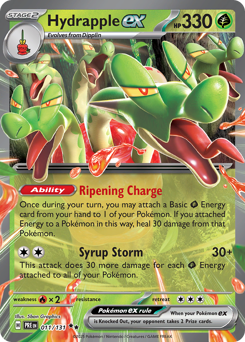 Hydrapple-ex 011/180 Master Ball NM (ITA)