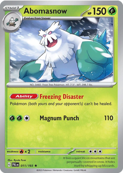 Abomasnow 011/279