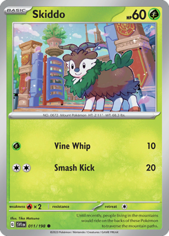 Skiddo 011/198 Reverse NM (ITA)