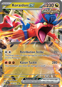 Koraidon-ex 120/218 Reverse NM (ITA)
