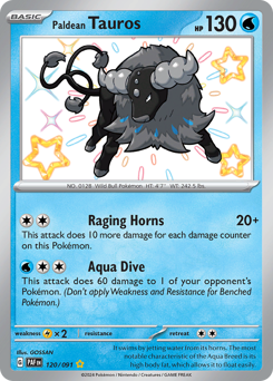 Tauros di Paldea 120/245 NM (ITA)