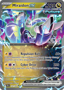 Miraidon-ex 122/218 Reverse NM (ITA)