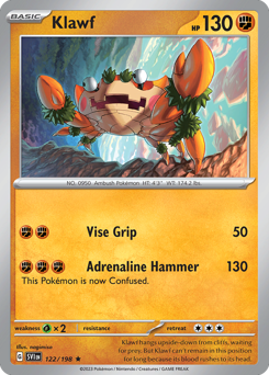 Klawf 122/198 Reverse NM (ITA)