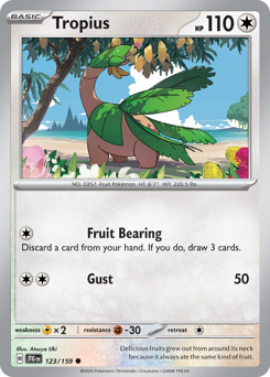 Tropius 123/190 Reverse NM (ITA)