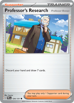 Ricerca Accademica (Professor Rowan) 124/180 Master Ball NM (ITA)