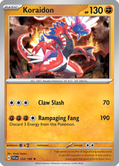 Koraidon 124/198 NM (ITA)