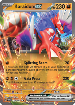 Koraidon-ex 124/230