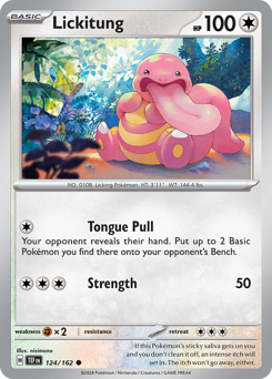 Lickitung 124/218 Reverse NM (ITA)