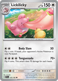 Lickilicky 125/218 Reverse NM (ITA)